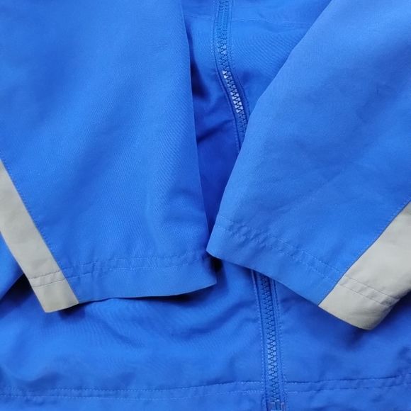 Reebok Blue Gray Zip Up Track Jacket - Picture 8 of 13